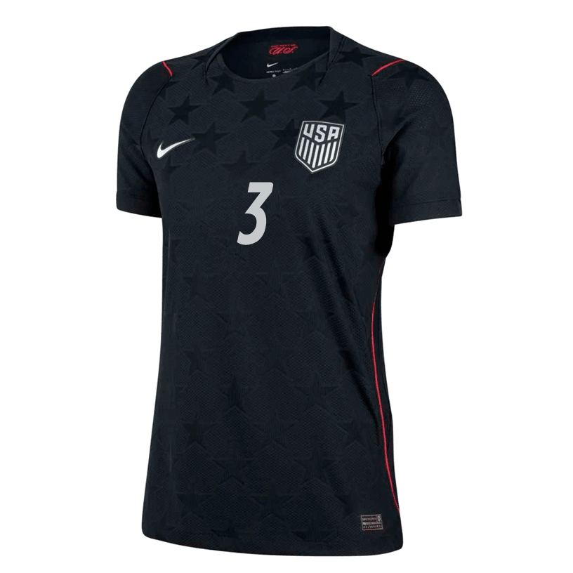Nike Women’s Richards United States Match Authentic Away Jersey 2026 (Dark Obsidian/Pure Platinum) | SoccerWearhouse