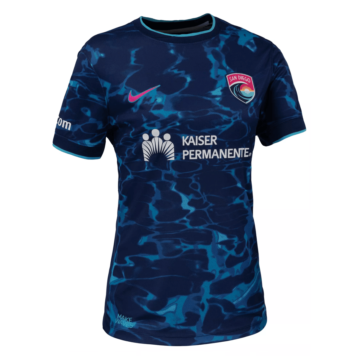 Nike Women’s San Diego Wave Away Jersey 2025 (Blue) | SoccerWearhouse