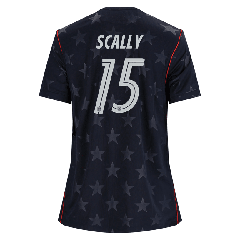Nike Women’s Scally United States Away Stadium Jersey 2026 (Dark Obsidian/Pure Platinum) | SoccerWearhouse