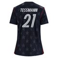Nike Women’s Tessmann United States Away Stadium Jersey 2026 (Dark Obsidian/Pure Platinum)