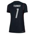 Nike Women’s Turner United States Match Authentic Away Jersey 2026 (Dark Obsidian/Pure Platinum)
