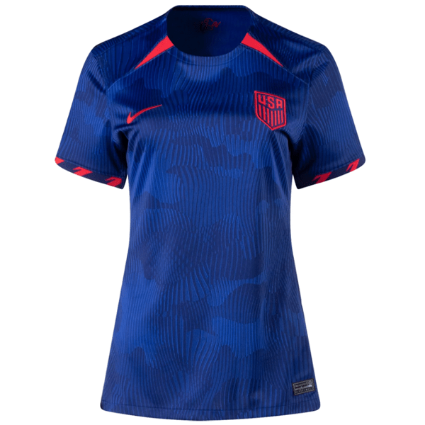 Nike Womens United States Away Jersey 23/24 (Hyper Royal/Loyal Blue) | SoccerWearhouse
