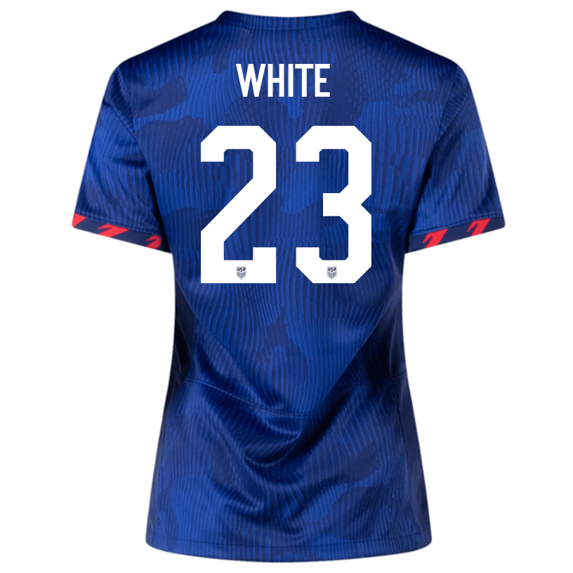 Nike Womens United States Brian White Away Jersey 23/24 (Hyper Royal/Loyal Blue) | SoccerWearhouse