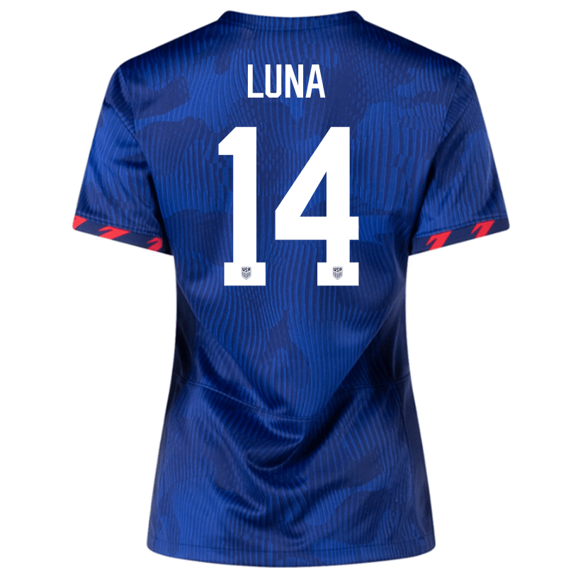 Nike Womens United States Diego Luna Away Jersey 23/24 (Hyper Royal/Loyal Blue) | SoccerWearhouse