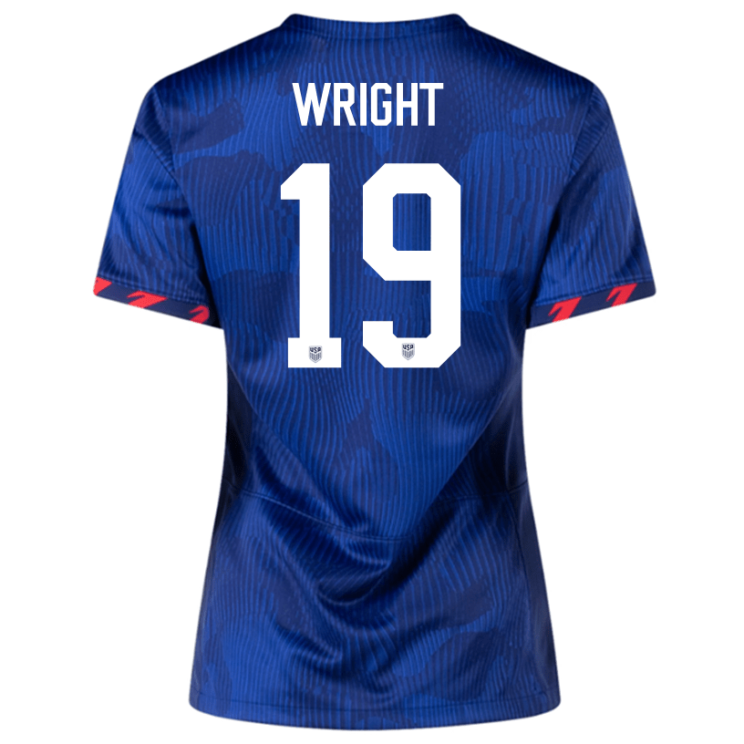 Nike Womens United States Haji Wright Away Jersey 23/24 (Hyper Royal/Loyal Blue) | SoccerWearhouse