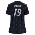 Nike Women’s Wright United States Away Stadium Jersey 2026 (Dark Obsidian/Pure Platinum)