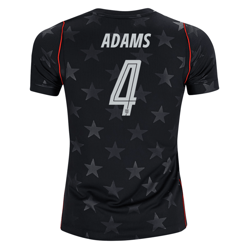 Nike Youth Adams United States Away Stadium Jersey 2026 (Dark Obsidian/Pure Platinum) | SoccerWearhouse