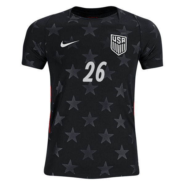 Nike Youth Agyemang United States Away Stadium Jersey 2026 (Dark Obsid