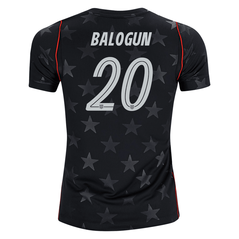 Nike Youth Balogun United States Away Stadium Jersey 2026 (Dark Obsidian/Pure Platinum) | SoccerWearhouse