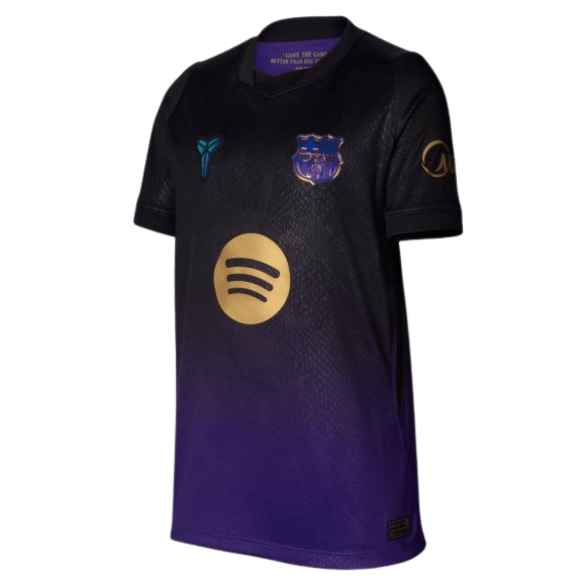 Nike Youth Barcelona Away Jersey 26/27 (Purple/Metallic Gold) | SoccerWearhouse