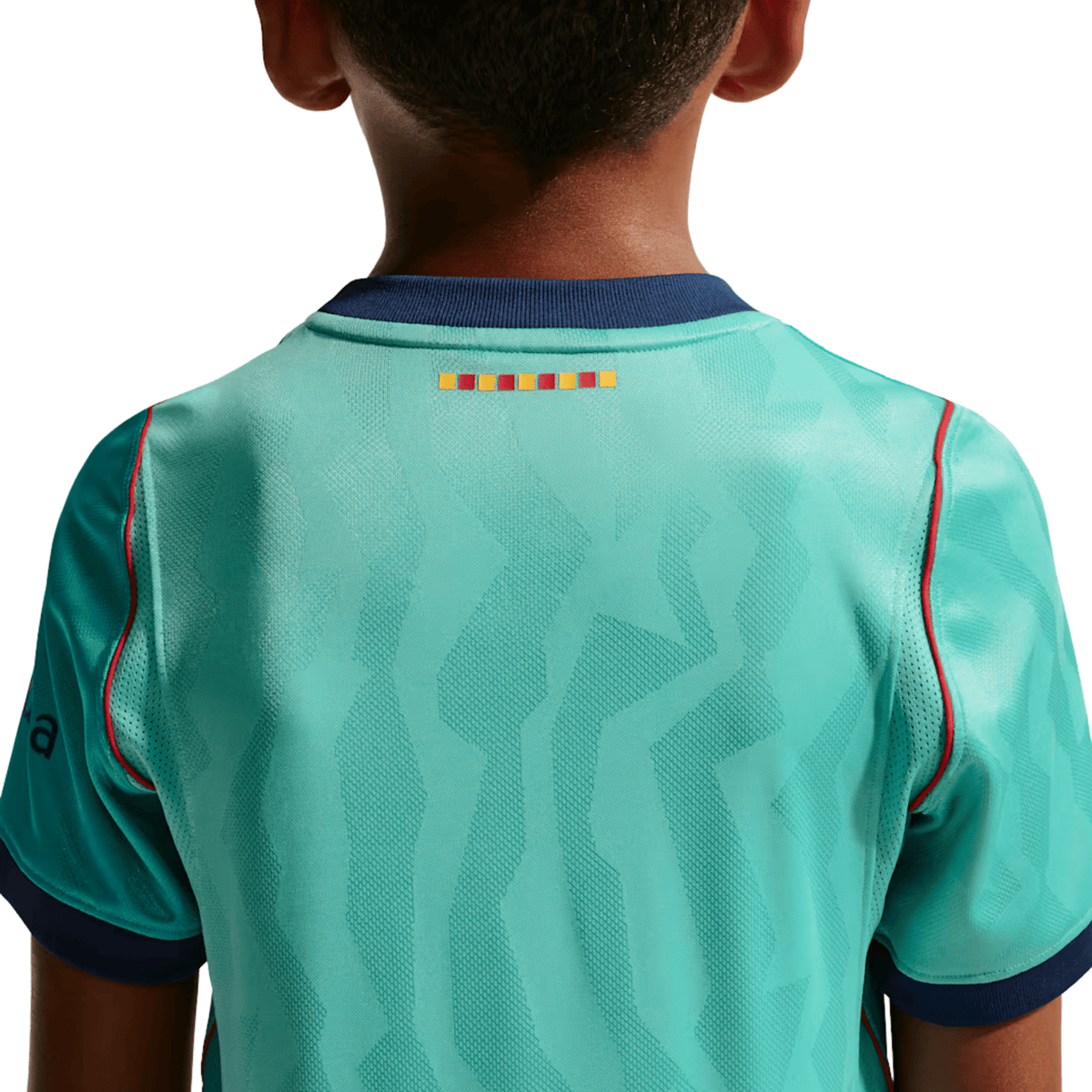 Nike Youth Barcelona Third Jersey 26/27 (Green Frost/Loyal Blue) | SoccerWearhouse