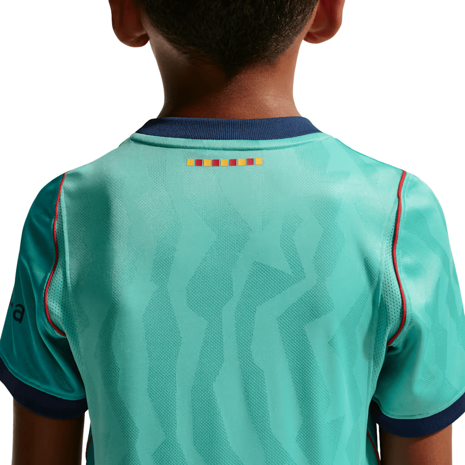 Nike Youth Barcelona Third Jersey 26/27 (Green Frost/Loyal Blue) | SoccerWearhouse