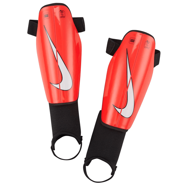 Nike Youth Charge Shin Guard (Bright Crimson) | SoccerWearhouse