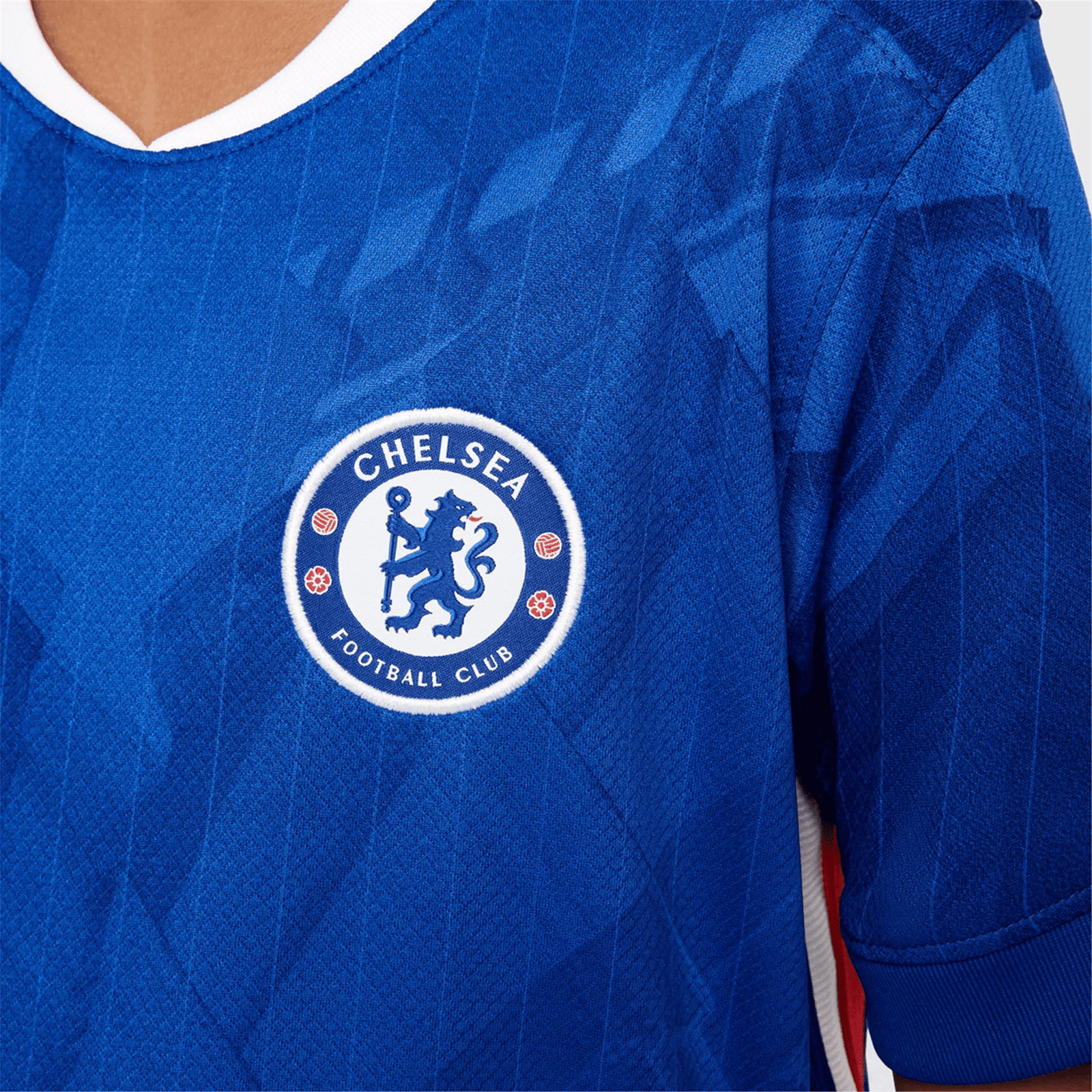 Nike Youth Chelsea 25/26 Home Jersey 496 (Rush Blue/White/Speed Red) | SoccerWearhouse