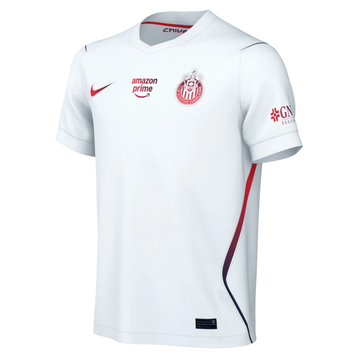 Nike Youth Chivas 26/27 Away Soccer Jersey (White) | SoccerWearhouse