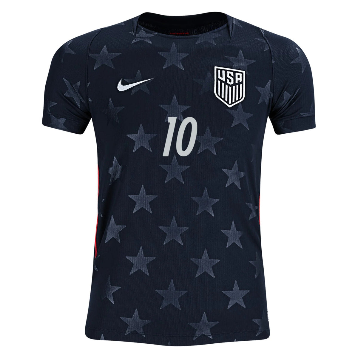 Nike Youth Christian Pulisic United States Away Stadium Jersey 2026 (Dark Obsidian/Pure Platinum) | SoccerWearhouse