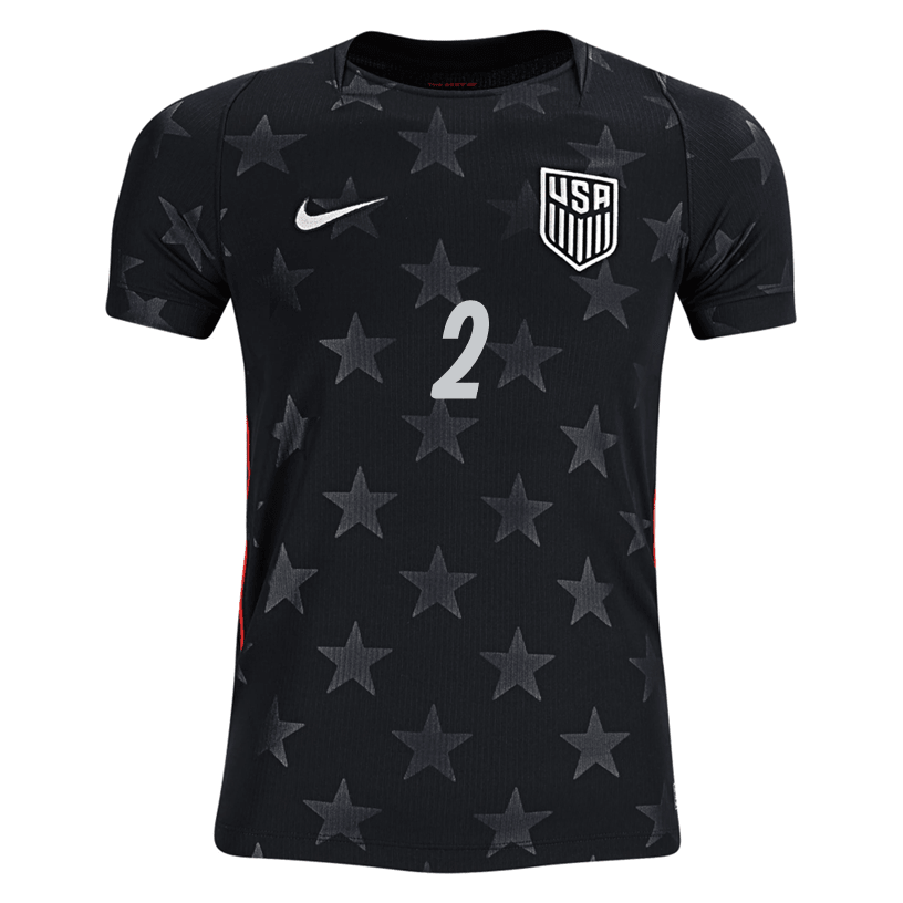 Nike Youth Dest United States Away Stadium Jersey 2026 (Dark Obsidian/Pure Platinum) | SoccerWearhouse