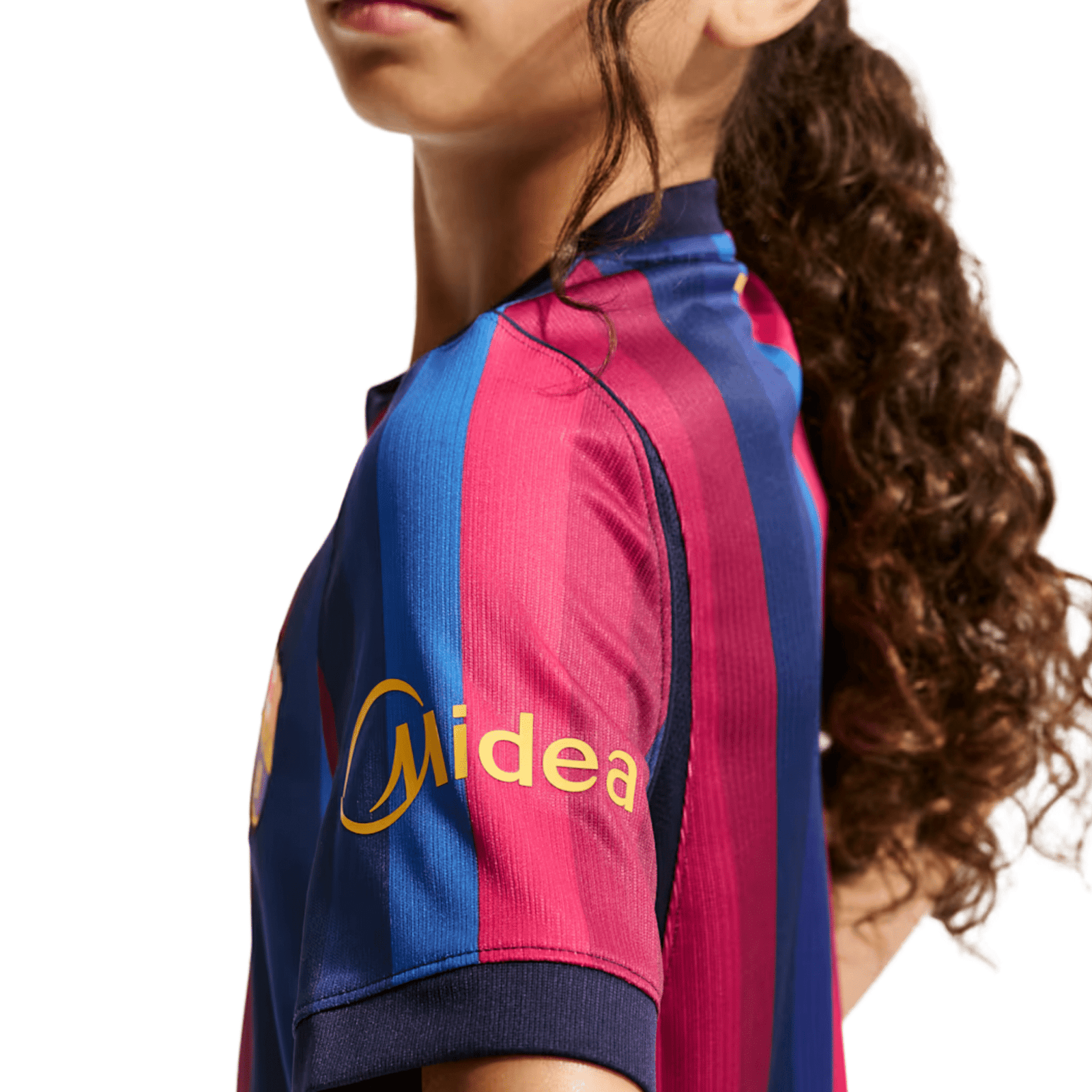 Nike Youth FC Barcelona Lamine Yamal Home Jersey 26/27 (Blue/Red) | SoccerWearhouse