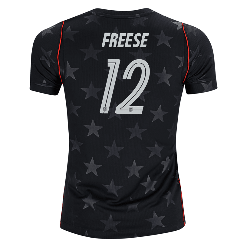 Nike Youth Freese United States Away Stadium Jersey 2026 (Dark Obsidian/Pure Platinum) | SoccerWearhouse