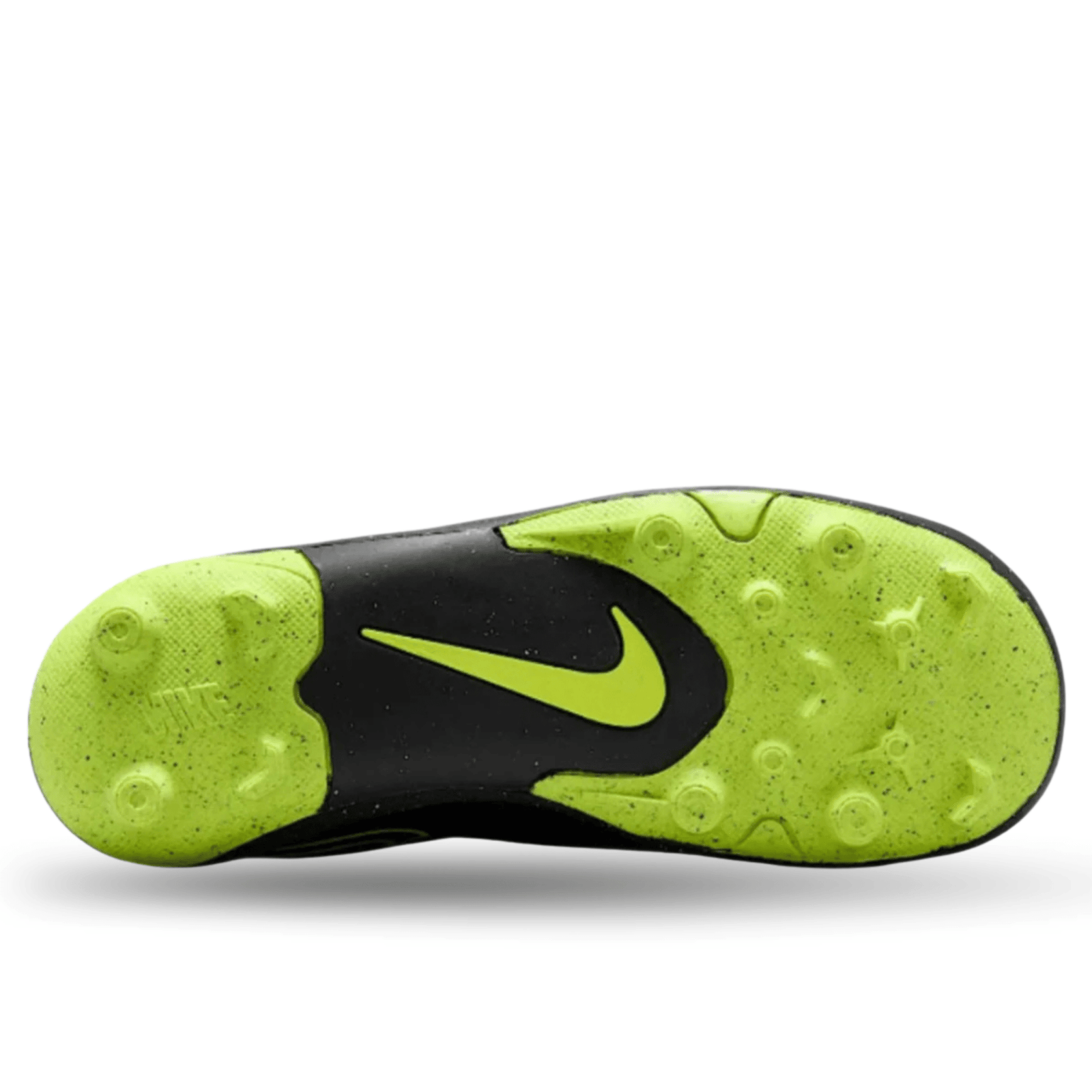Nike Youth Jr. Legend 10 Club FG/MG PS V Soccer Cleats (Black/Volt) | SoccerWearhouse