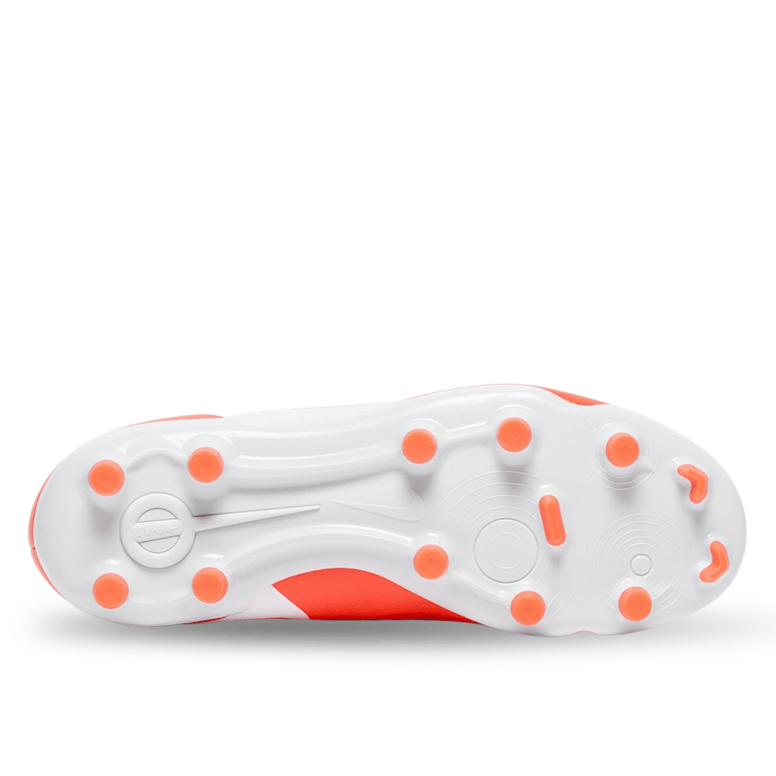 Nike Youth Jr. Legend 10 Club FG/MG Soccer Cleats (Hot Lava/White) | SoccerWearhouse