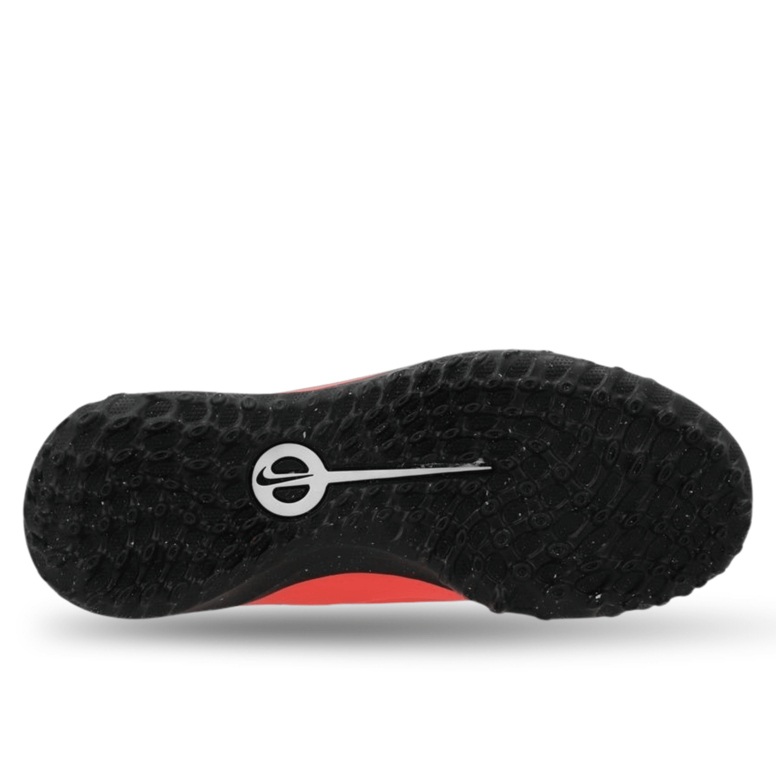 Nike Youth Jr. Legend 10 Club Turf Soccer Shoes (Hot Lava/White) | SoccerWearhouse