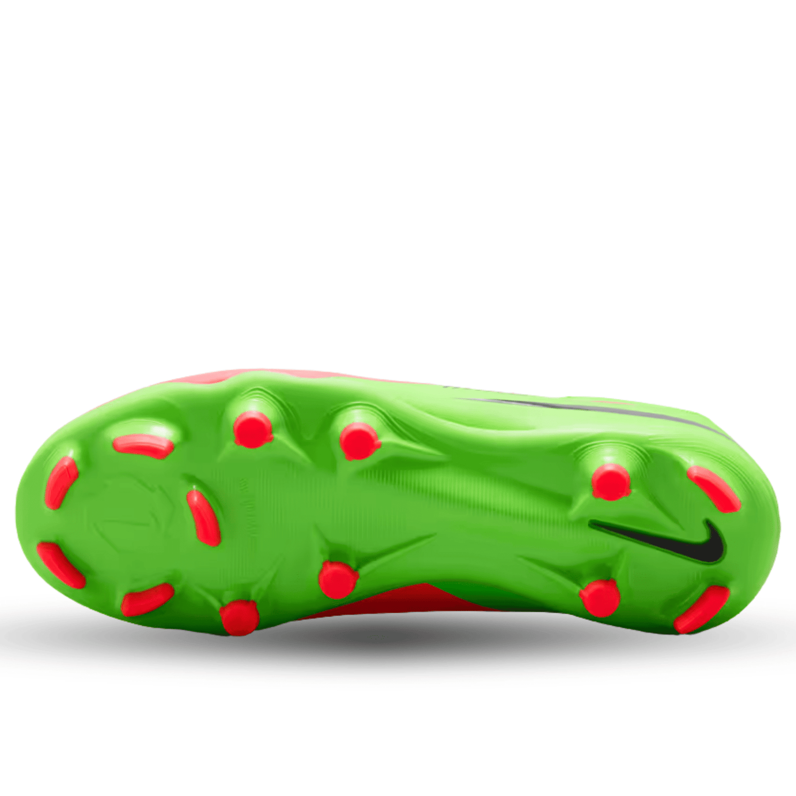 Nike Youth Jr Phantom 6 Low Academy EH FG/MG Soccer Cleats (Hot Punch/Black/Green Strike) | SoccerWearhouse