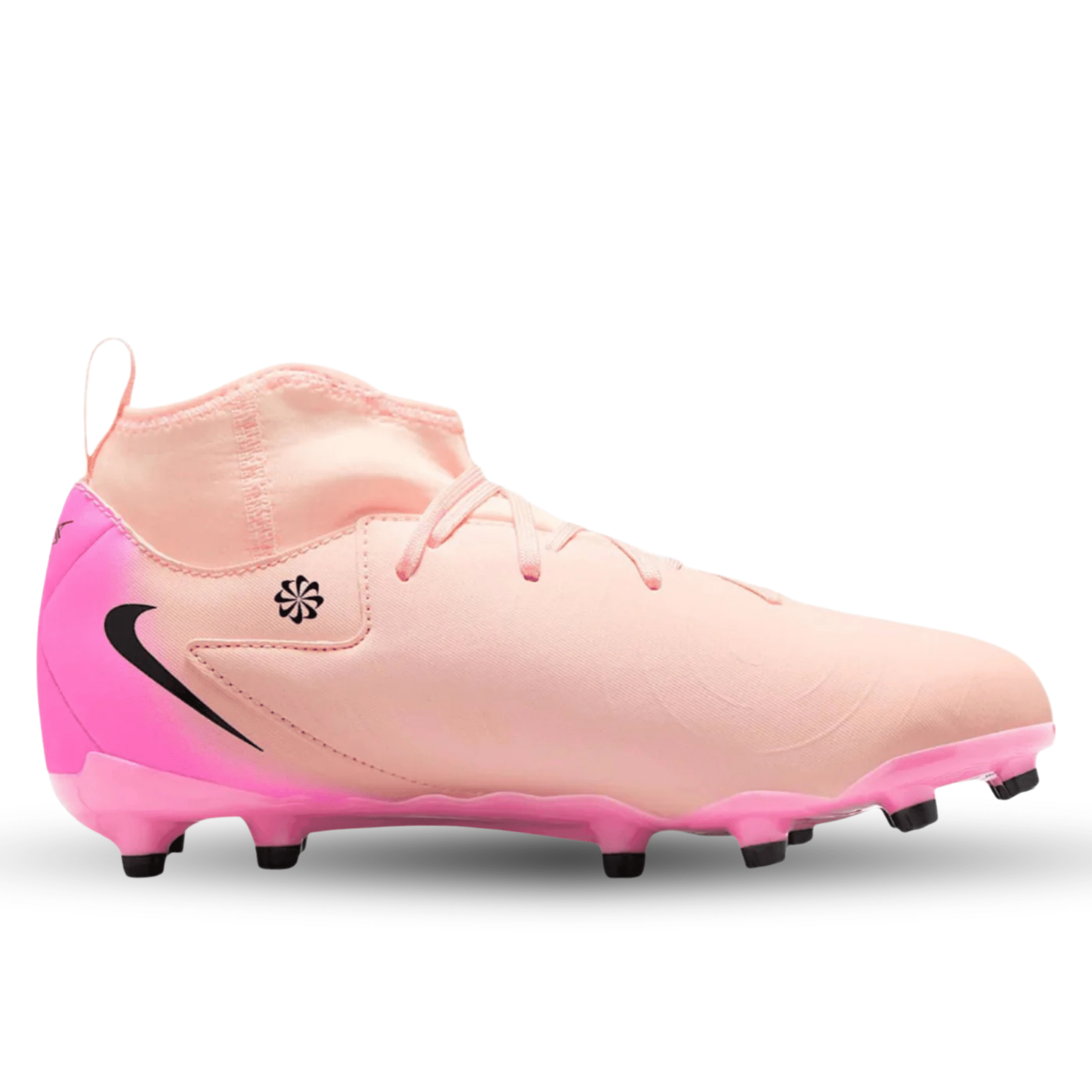 Nike Youth Jr. Phantom Luna II Academy FG/MG (Crimson Tint/Black-Pink Nike Youth Jr. Phantom Luna II Academy FG/MG (Crimson Tint/Black-Pink