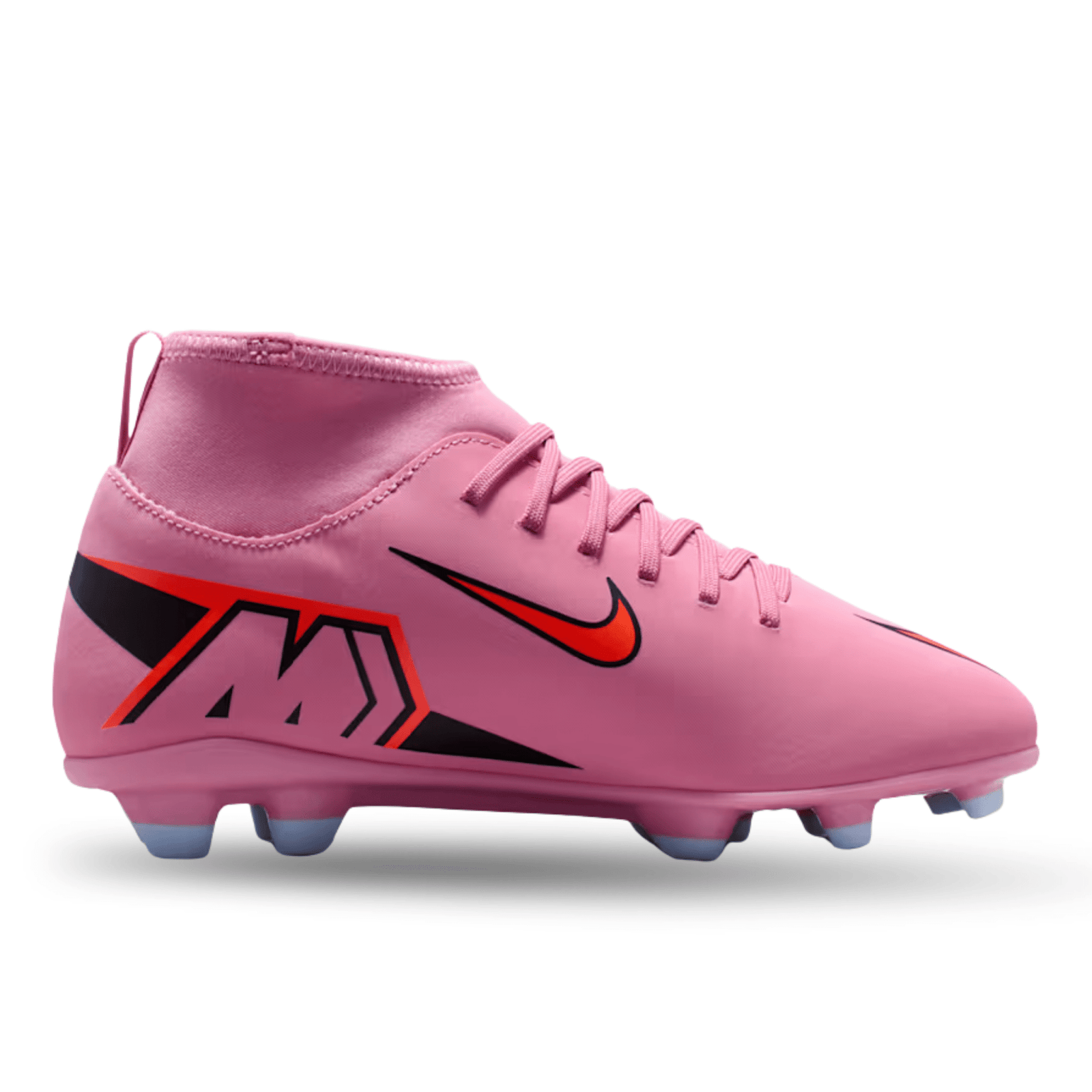 Nike Youth Jr. Superfly 10 Club FG/MG Soccer Cleats (Magic Flamingo/Black) | SoccerWearhouse