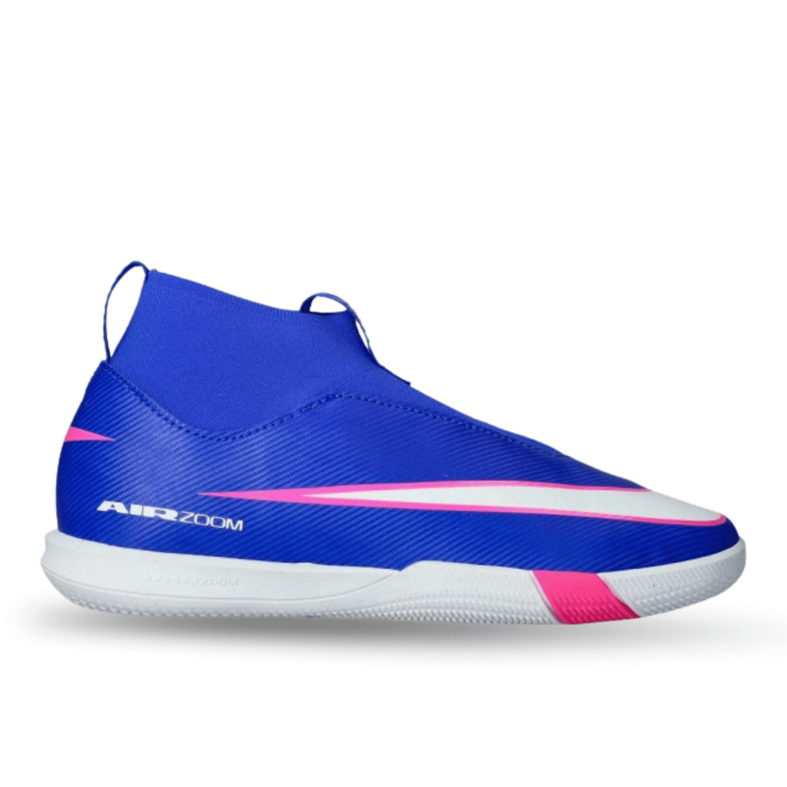 Nike Youth Jr Zoom Superfly 10 Academy IC Indoor Soccer Shoes (Racer Blue/White) | SoccerWearhouse