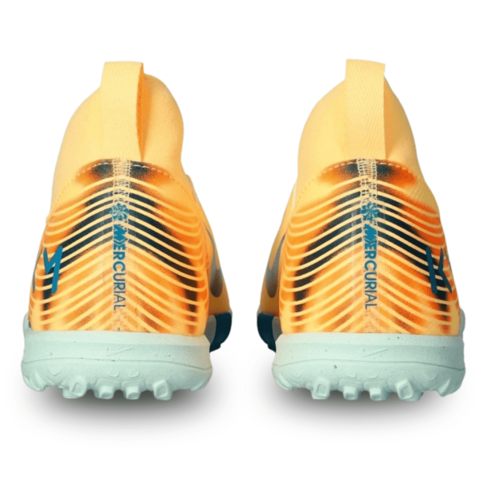 Nike Youth Jr Zoom Superfly 10 Academy KM Turf Soccer Shoes (Melon Tint/Neo Turq - Igloo) | SoccerWearhouse