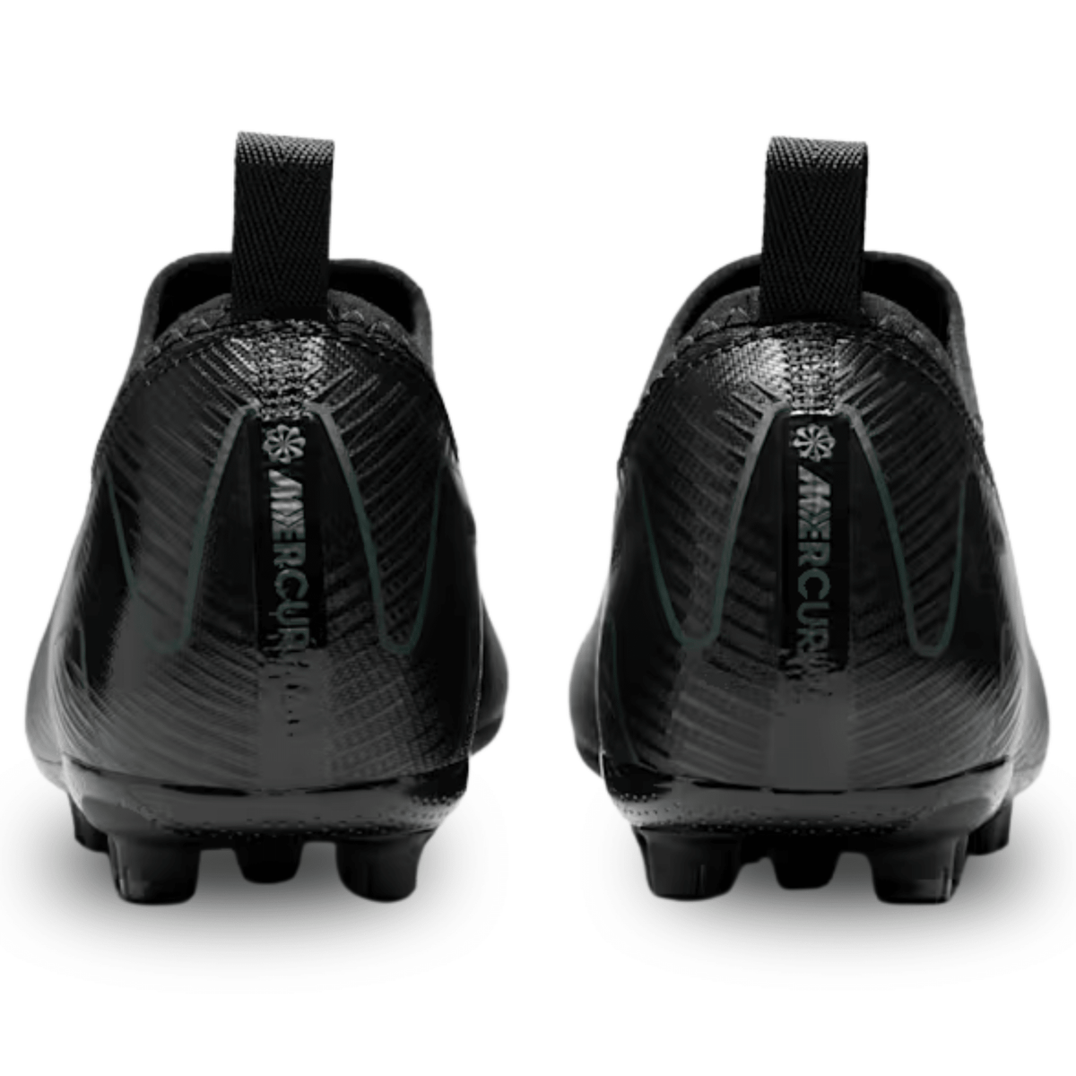 Nike Youth Jr. Zoom Vapor 16 Academy FG Soccer Cleats (Black/Deep Jungle) | SoccerWearhouse