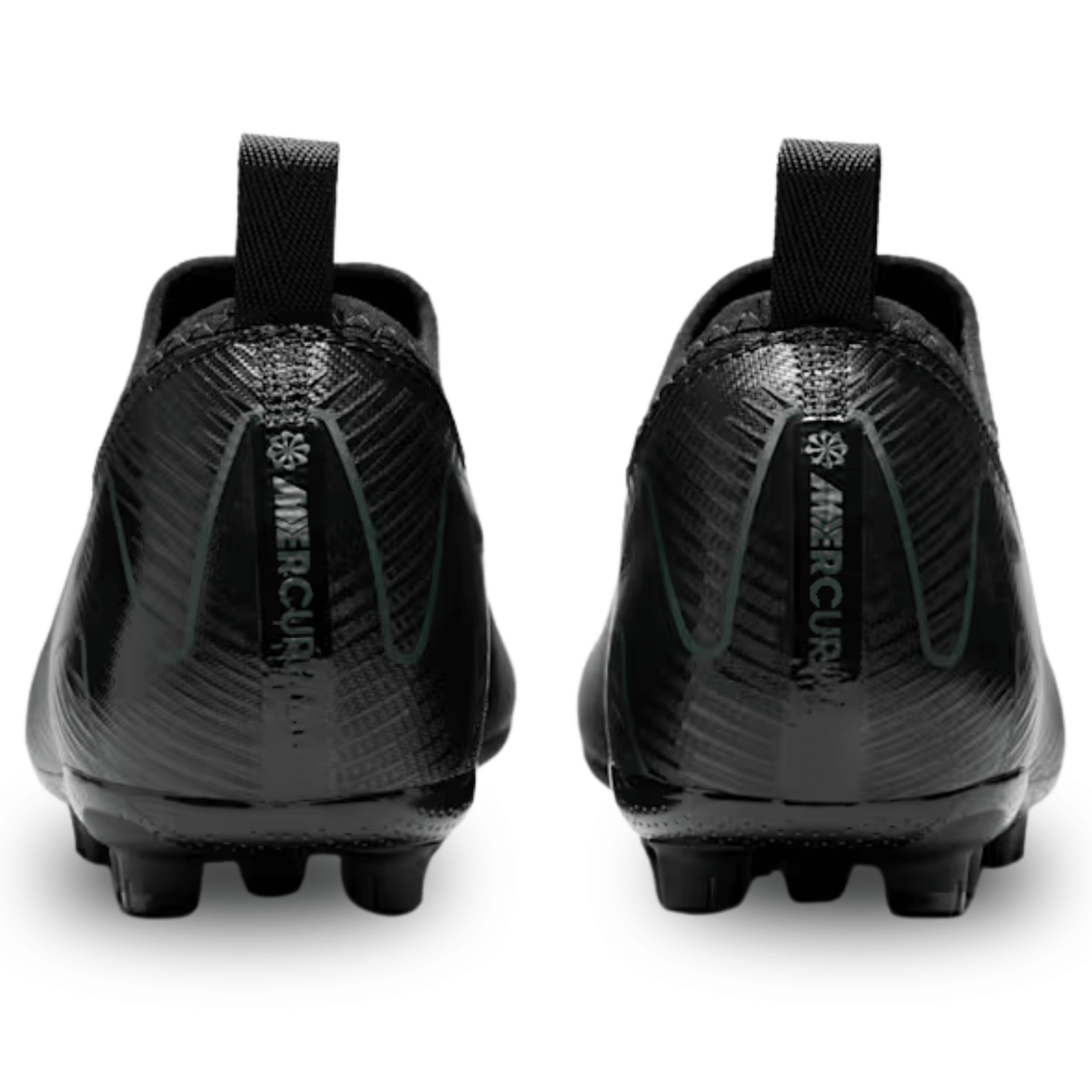 Nike Youth Jr. Zoom Vapor 16 Academy FG Soccer Cleats (Black/Deep Jungle) | SoccerWearhouse
