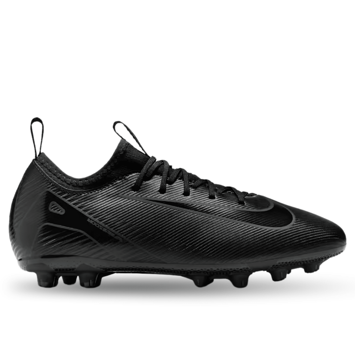 Nike Youth Jr. Zoom Vapor 16 Academy FG Soccer Cleats (Black/Deep Jungle) | SoccerWearhouse