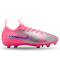 Nike Youth Jr Zoom Vapor 16 Academy VJR FG/MG Soccer Cleats (Sunset Pulse/Old Royal)