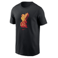 Nike Youth Liverpool Crest T-Shirt 24/25 (Black)