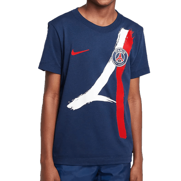 Nike Youth Paris Saint - Germain T-Shirt 24/25 (Navy) | SoccerWearhouse