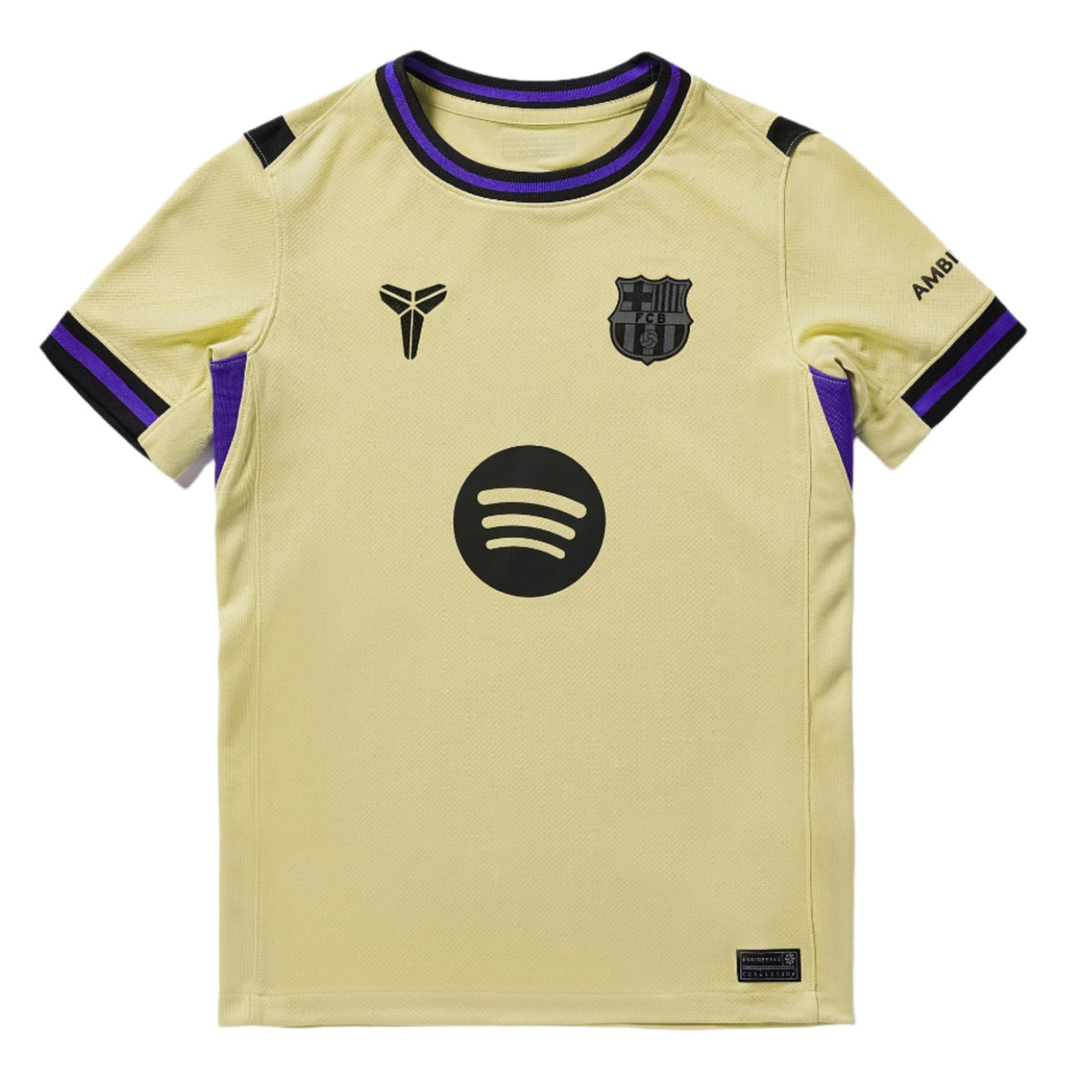 Nike Youth Ronaldinho FC Barcelona Away Jersey 25/26 (Team Gold/Persian Violet/Black) | SoccerWearhouse