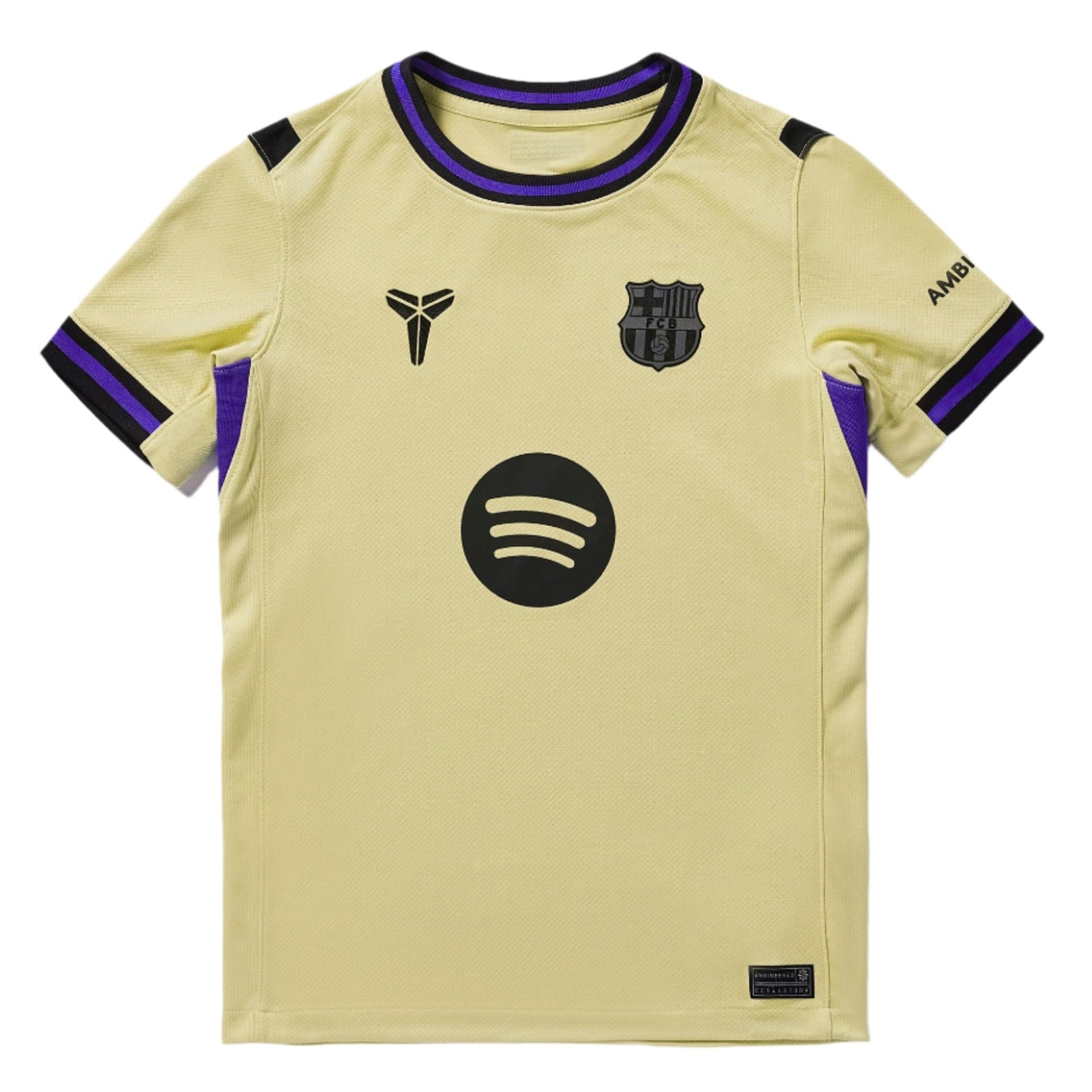 Nike Youth Ronaldinho FC Barcelona Away Jersey 25/26 (Team Gold/Persian Violet/Black) | SoccerWearhouse