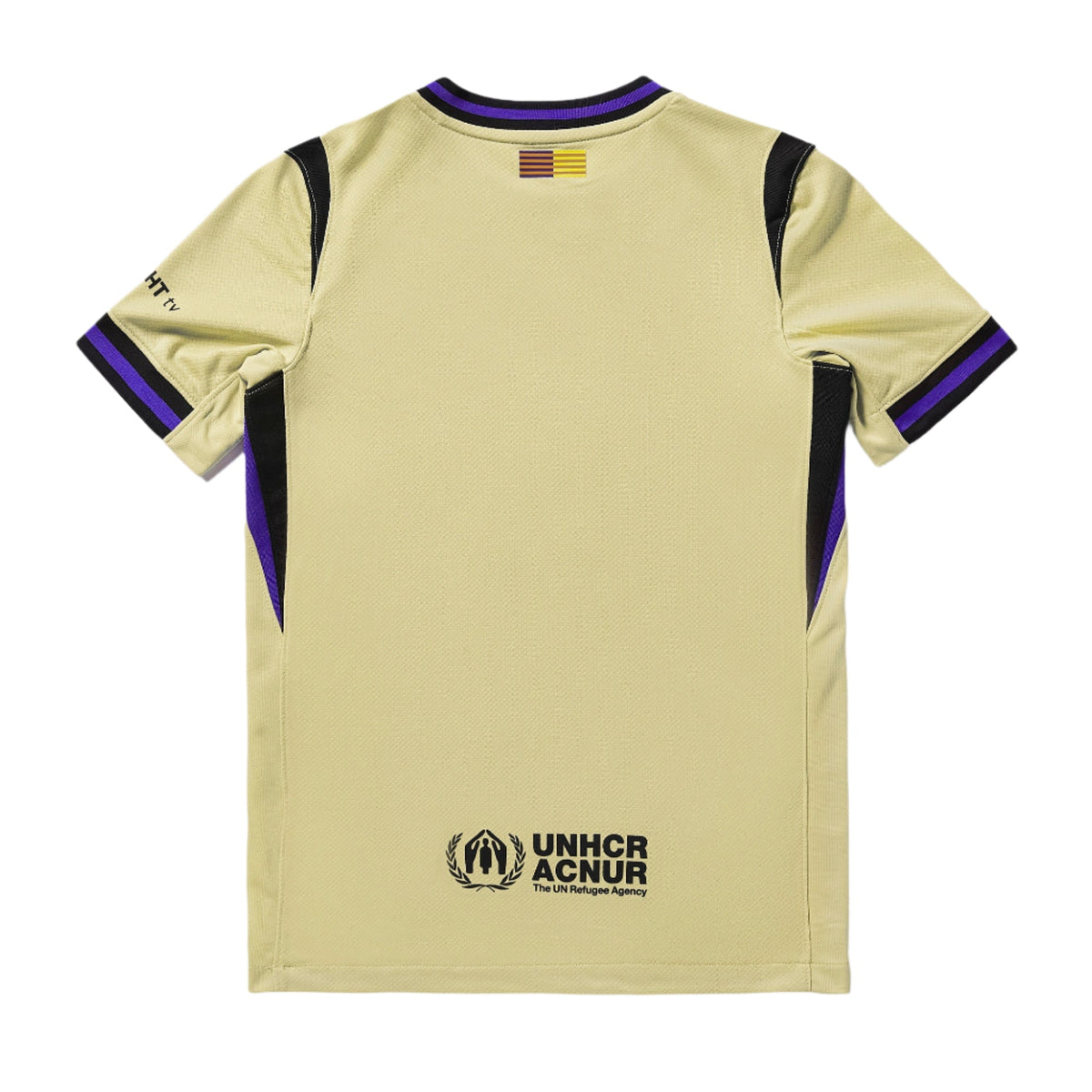 Nike Youth Ronaldinho FC Barcelona Away Jersey 25/26 (Team Gold/Persian Violet/Black) | SoccerWearhouse