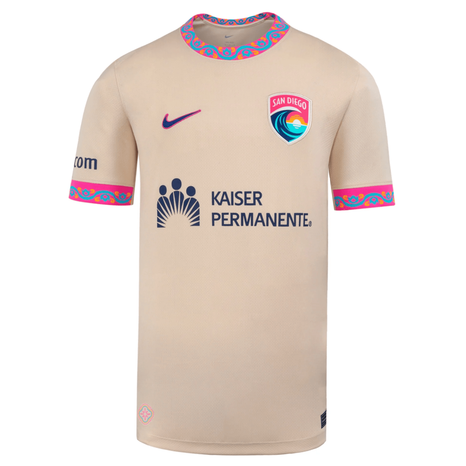Nike Youth San Diego Wave Home Jersey 2026 (Beige) | SoccerWearhouse