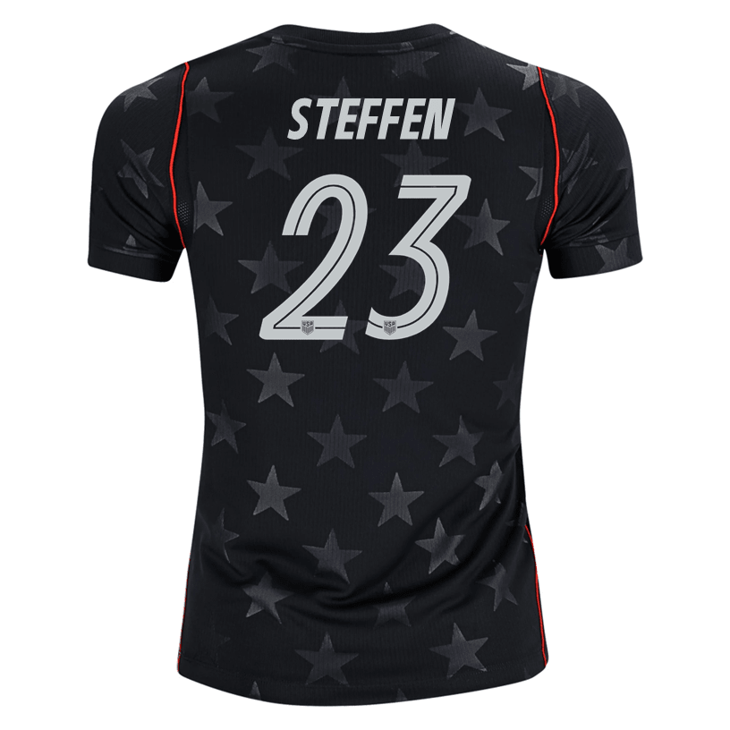 Nike Youth Steffen United States Away Stadium Jersey 2026 (Dark Obsidian/Pure Platinum) | SoccerWearhouse