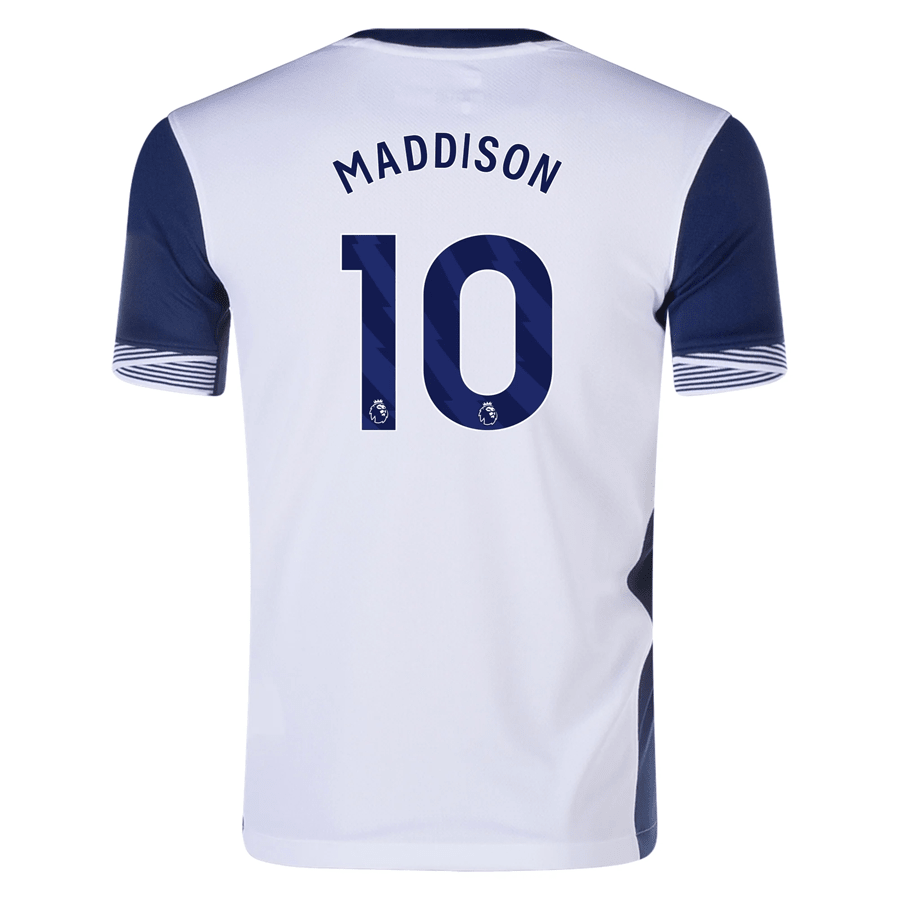 Nike Youth Tottenham James Maddison Home Jersey 24/25 (White/Navy) | SoccerWearhouse