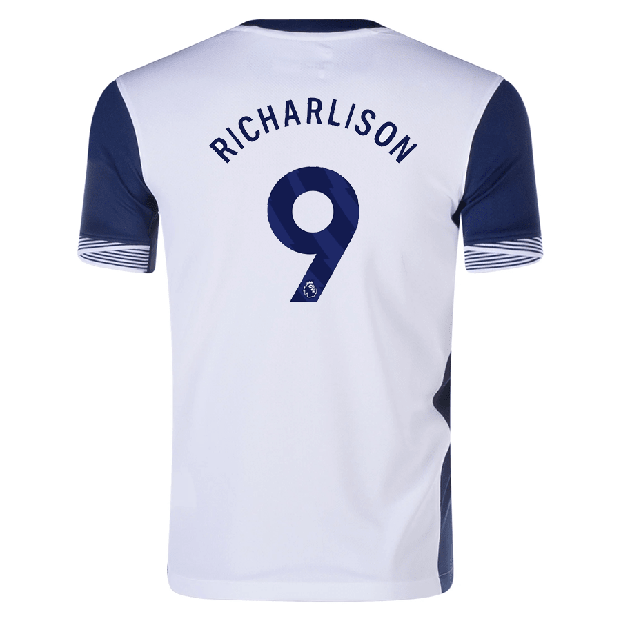 Nike Youth Tottenham Richarlison Home Jersey 24/25 (White/Navy) | SoccerWearhouse