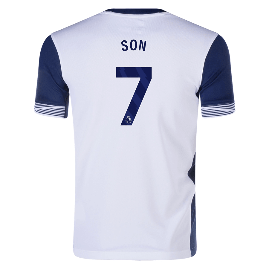Nike Youth Tottenham Son Heung - min Home Jersey 24/25 (White/Navy) | SoccerWearhouse