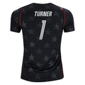 Nike Youth Turner United States Away Stadium Jersey 2026 (Dark Obsidian/Pure Platinum)