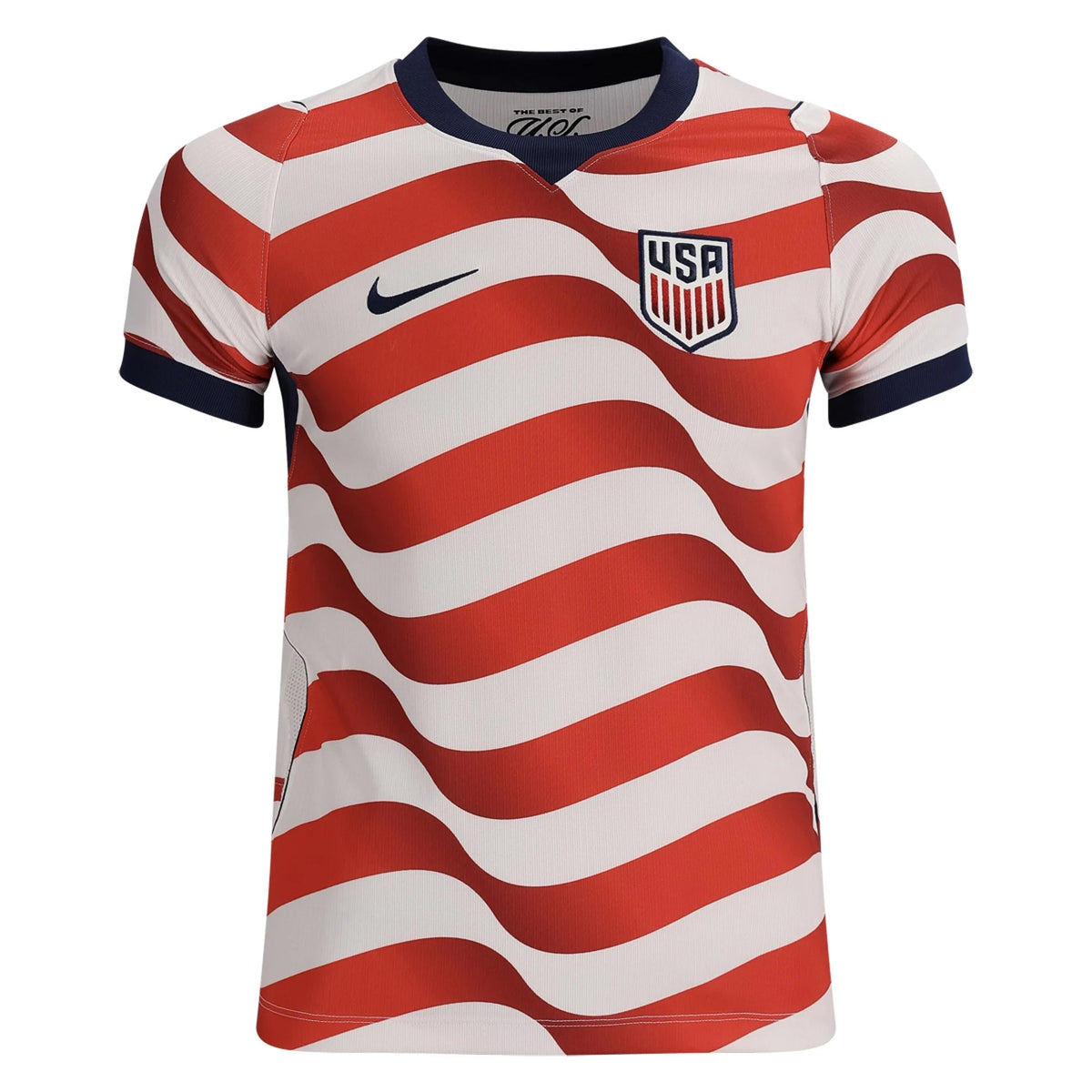 Nike Youth United States 2026 Stadium Home Jersey (Sail/Midnight Navy) | SoccerWearhouse