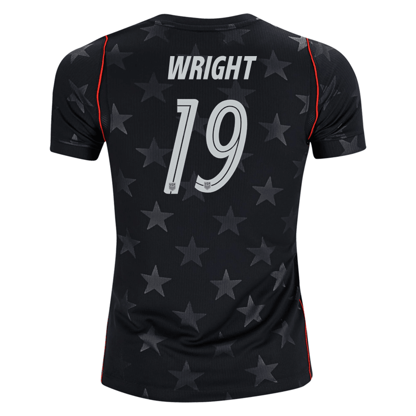 Nike Youth Wright United States Away Stadium Jersey 2026 (Dark Obsidian/Pure Platinum) | SoccerWearhouse