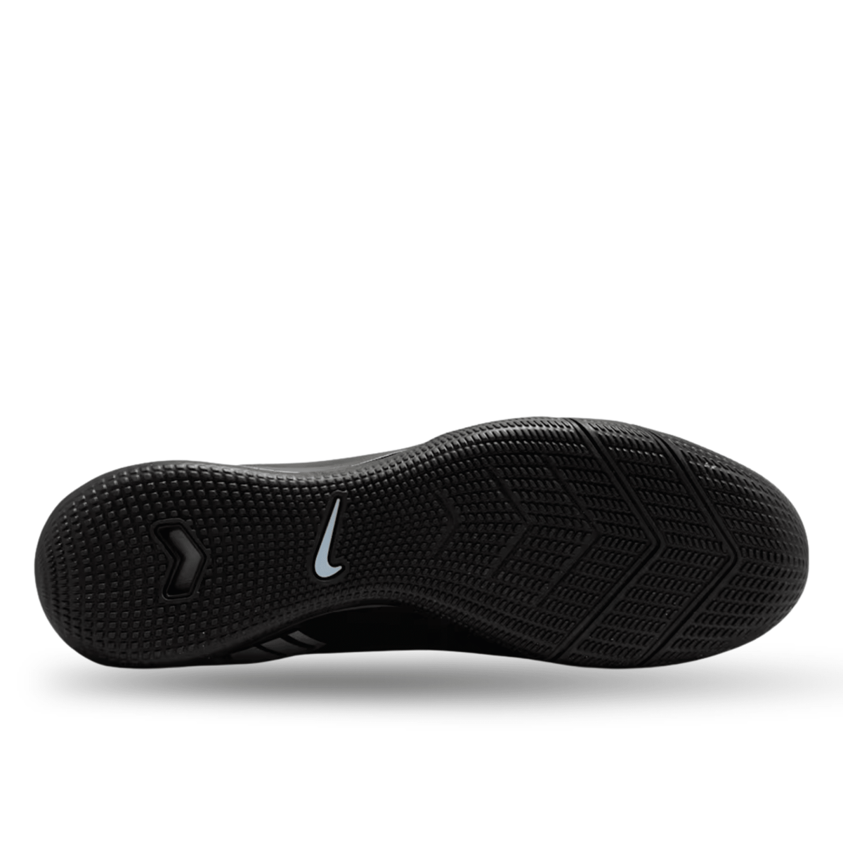 Nike Zoom Mercurial Superfly 10 Academy Indoor Soccer Shoes (Black/Ice Blue) | SoccerWearhouse