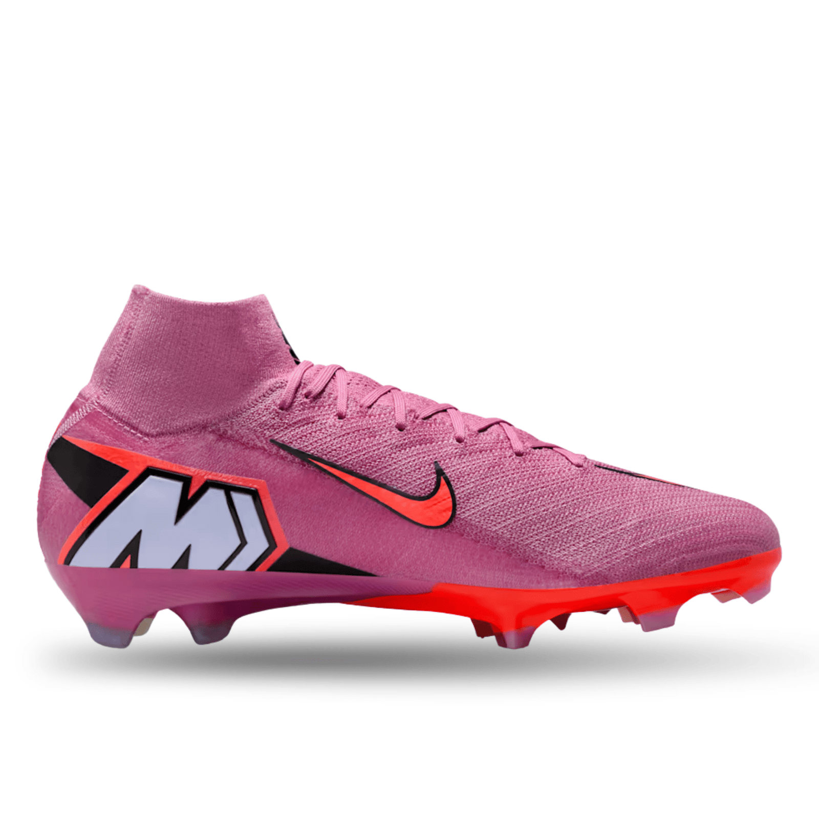 Nike Zoom Mercurial Superfly 10 Elite Firm Ground Soccer Cleats (Magic Flamingo/Black) | SoccerWearhouse